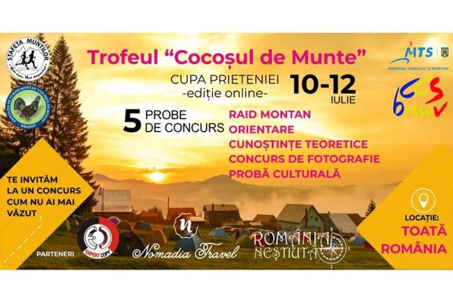 Trofeul "Cocoșul de Munte" - CUPA Prieteniei (editie online)