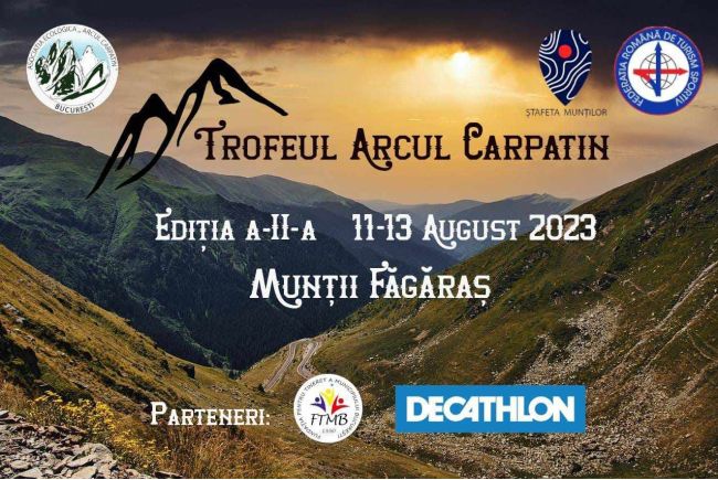 Trofeul "Arcul Carpatin" - 11 august - 13 august 2023 in Muntii Fagaras